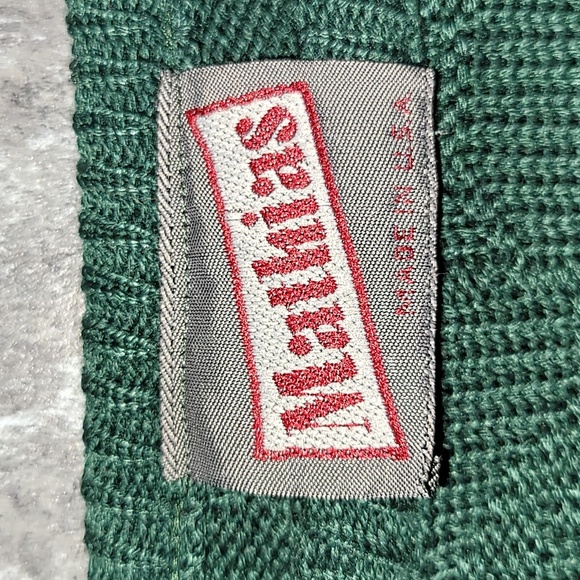 Vintage. Made in USA. Mathias. 💯 Acrylic crewneck pullover. Textured.Women's 2X - Picture 2 of 16